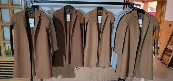 "🚨 FLASH SALE ALERT! 🚨 Don't Miss Out! ⏰ Special Offers on ZARA's Stunning Lapel Coats at Thrift Store Prices! 🤑👗 Hurry Up Before the Sale Ends! ⏰
